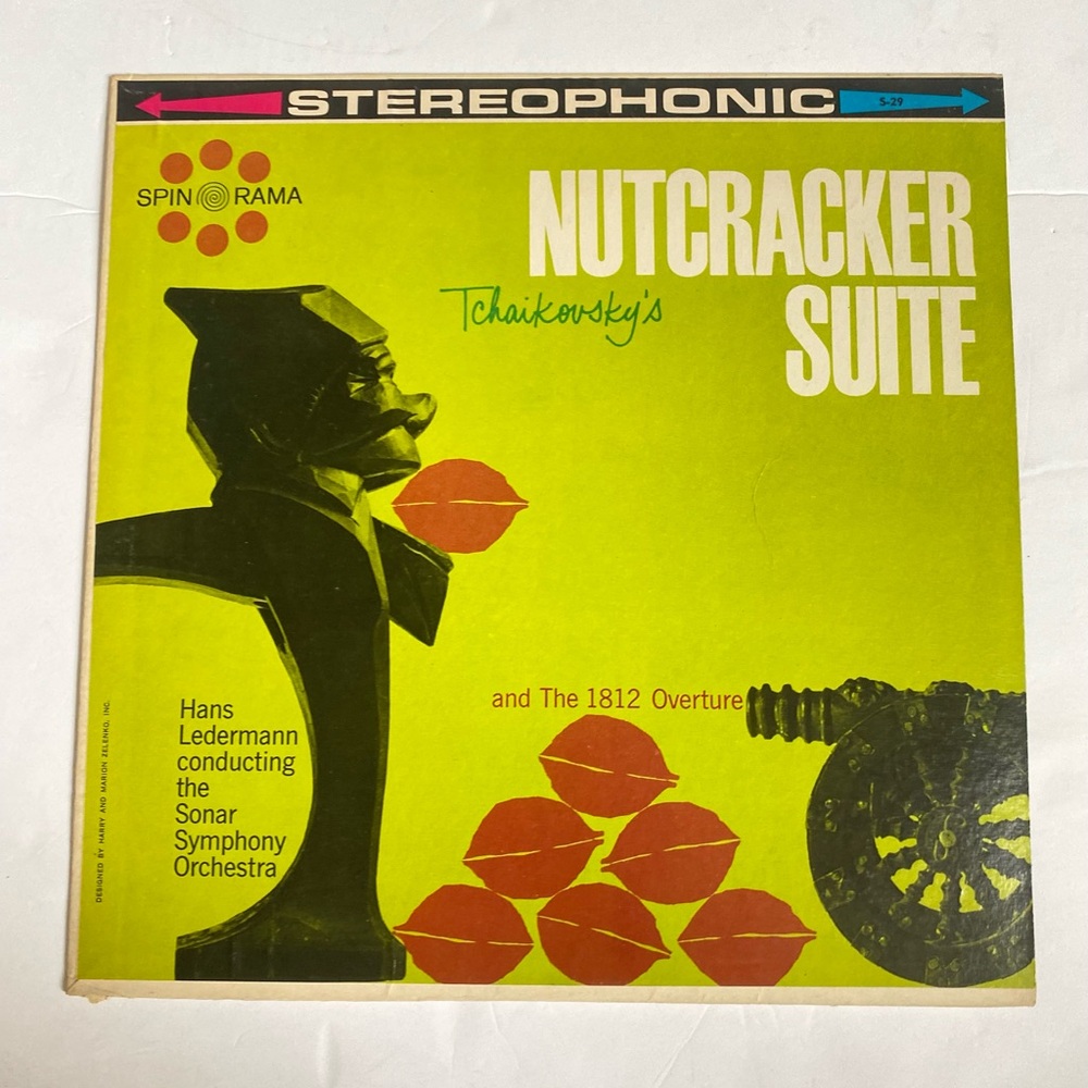 NUTCRACKER SUIT Tchaikovsky’s By Hans Ledermann Vintage Vinyl Record